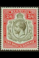 1918-22 2s6d Black & Red/blue, SG 52, Never Hinged Mint For More Images, Please Visit Http://www.sandafayre.com/itemdeta - Bermudas