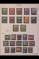 1919-1937 ATTRACTIVE FINE MINT COLLECTION In Hingeless Mounts On Leaves, ALL DIFFERENT, Includes 1919 Caribou Set, 1923- - Other & Unclassified
