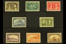 1908 Quebec Tercentenary Set Complete, SG 188/195, Very Fine Mint Large Part OG With Much Better Than Normal Centering A - Other & Unclassified