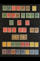 1912-1935 KGV MINT COLLECTION CAT £1,450+ Essentially All Different (some Shade, Die And Perf Variants Plus A Few Pairs) - Andere & Zonder Classificatie