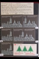1977-1985 BOOKLET COLLECTION Presented In Sleeved Pages In An Album, Light Duplication Including Paper Variants And Othe - Other & Unclassified