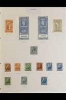 REVENUE 1897-1952 All Different Range With QV Bill Stamps To 50c, KGV Excise Tax To $5 & KGVI Law Stamps To 50c. (35 Rev - Andere & Zonder Classificatie