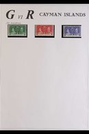 1937-50 VERY FINE MINT COLLECTION Includes 1938-48 Definitive Set Of 14, 1948 RSW Set, 1949 UPU Set, 1950 Definitive Set - Kaimaninseln