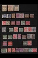 1892-1949 ATTRACTIVE MINT COLLECTION On Stock Pages, Mostly All Different With A Few Shades, Includes 1892 Set To 2½d, 1 - Cookeilanden