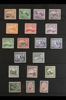 1938-51 KGVI Definitives Complete Set, SG 151/63, Very Fine Mint. (19 Stamps) For More Images, Please Visit Http://www.s - Other & Unclassified