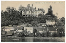 MONTIGNY LE GANNELON - Le Château Et La Vallée - Montigny-le-Gannelon