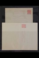 GABON 1905-20. POSTAL STATIONERY POSTCARD SELECTION. Includes 1905 10c & 10c+10c, 1918-20 10c & 10c+10c Fine & Fresh Con - Autres & Non Classés