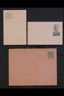 GABON 1905-20 POSTAL STATIONERY ENVELOPES SELECTION. Includes  1905 5c & 25c, 1913 5c, 1916 +5c On 10c & 1920 25c Fine & - Autres & Non Classés