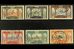 GABON 1910 30c To 75c Complete, Inscribed "Congo Francais Gabon," Yvert 40/5, SG 40/5, Fine Used (6 Stamps). For More Im - Other & Unclassified