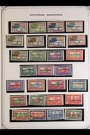 NEW CALEDONIA 1941-1945 FINE MINT A Complete Run Yvert 195 Through To 258 Including The "France Libre" Overprinted Compl - Otros & Sin Clasificación