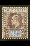 1904-06 2½d Dull Purple & Ultramarine, Watermark Multiple Crown CA, SG 52, Very Fine Mint. For More Images, Please Visit - Costa De Oro (...-1957)