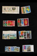 1969-1981 COMPREHENSIVE NEVER HINGED MINT COLLECTION On Stock Pages, All Different Complete Sets & Mini-sheets, Highly C - Ghana (1957-...)