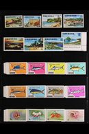 1966-1983 NEVER HINGED MINT COLLECTION On Stock Pages, ALL DIFFERENT, Includes 1966 Defins Set, 1972 Air Opts Vals To $5 - Grenada (...-1974)