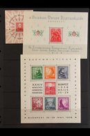 1934-55 MINIATURE SHEET COLLECTION Presented On Stock Pages & Includes The 1934 Exhibition M/s NHM, 1938 St Stephen Firs - Sonstige & Ohne Zuordnung