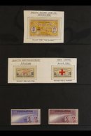 1935 - 1937 ROCKET POST VIGNETTES. A Lovely Group Of 5 Items, Namely The 1935 (23 March) Silver Jubilee Label; 1935 (6 J - Autres & Non Classés