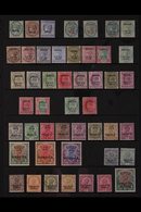 JIND OFFICIALS 1885-1937 ALL DIFFERENT MINT COLLECTION With Shades On A Stock Page That Includes 1885 (1 July) Set Of Th - Autres & Non Classés