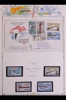 SPORT TOPICAL COLLECTION 1913-2000 Substantial Collection Of Covers, Cards And Very Fine Mint (chiefly Never Hinged) Sta - Sin Clasificación