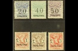 TRIPOLITANIA MONEY ORDER STAMPS (SEGNATASSE PER VAGLIA) 192426 Overprints Complete Set (40c With Large Overprint), Sasso - Autres & Non Classés