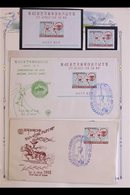 SPORT TOPICAL COLLECTION 1956-1999 Substantial And Very Fine Collection In An Album. Never Hinged Mint Stamps And Miniat - Corée Du Sud