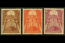 1957 Europa Set, Mi 572/74, SG 626/28, Never Hinged Mint (3 Stamps) For More Images, Please Visit Http://www.sandafayre. - Sonstige & Ohne Zuordnung