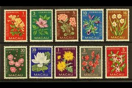 1953 Indigenous Flower Set, SG 458/67, Never Hinged Mint (10 Stamps) For More Images, Please Visit Http://www.sandafayre - Andere & Zonder Classificatie