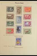 KEDAH 1950-1971 FINE USED All Different Collection On Album Pages. With 1950-55 Definitive Range To $2, 1957 Definitives - Autres & Non Classés