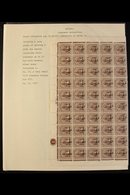 GENERAL ISSUES ON PERAK, SPECIALIZED COLLECTION Of Very Fine Mint & Used Stamps On 5 Album Pages Of The 1942-44 Perak 1c - Andere & Zonder Classificatie