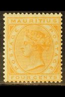 1883 4c Orange, Wmk CA, SG 104, Very Fine Mint. For More Images, Please Visit Http://www.sandafayre.com/itemdetails.aspx - Mauricio (...-1967)