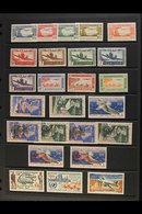 AIR POST STAMPS 1940-69 Lovely All Different Fine Mint Or Never Hinged Mint Collection, Includes A Range Of Colonial Iss - Autres & Non Classés