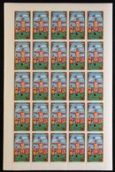 1988 Sports Set, Scott 1722/28, Never Hinged Mint Complete Panes Of 25 Stamps (25 X 7 Values = 175 Stamps) For More Imag - Mongolei