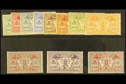 FRENCH 1913 Watermark "RF" In Sheet Complete Set, SG F22/F32, Fine Mint. (11 Stamps) For More Images, Please Visit Http: - Otros & Sin Clasificación