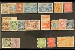 1898 - 1901 MINT GROUP Includes The 1898 Pictorial No Wmk Perf 14-16 Set To 9d (incl Both 2½d Types) Plus The 5s Top Val - Other & Unclassified