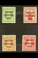 1913  Auckland Exhibition Set Complete, SG 412/5, Very Fine And Fresh Mint. (4 Stamps) For More Images, Please Visit Htt - Otros & Sin Clasificación