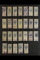 REVENUE STAMPS - UNITED STATES ADMINISTRATION Late 1890's/ Early 1900's Collection On Album Pages. With Strong GIRO In M - Philippines