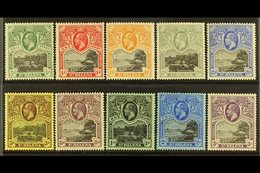 1912-16 KGV Wmk Mult Crown CA Definitives Set, SG 72/81, Very Fine Mint (10). For More Images, Please Visit Http://www.s - Isla Sta Helena