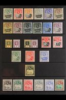 1912-35 MINT KGV COLLECTION. An Attractive Collection Presented On A Pair Of Stock Pages That Includes The 1912-16 Compl - Sint-Helena