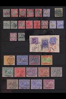 1903-1963 USED COLLECTION A Most Useful Used Collection With Some Attractive Postmarks, Presented On Stock Pages. Includ - St.Kitts And Nevis ( 1983-...)