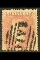 1872-75 Wmk Small Star (sideways) 1s Lilac-rose, Perf 11 To 12½ X 15, SG 20, Fine Used With "A 10" Cancel. For More Imag - St.Vincent (...-1979)