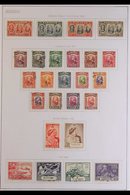 1946-1977 COLLECTION OF USED SETS Presented On Sleeved Album Pages That Includes The 1946 Brooke Centenary Set, 1947 Cro - Sarawak (...-1963)