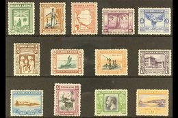 1933 Centenary Of The Abolition Of Slavery / Wilberforce Pictorial Set Complete, SG 168/80, Lightly Hinged Mint, Very Br - Sierra Leone (...-1960)