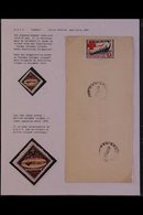 POSTAL HISTORY & COVERS AN ALADDIN'S CAVE OF COVERS & POSTMARKS Some Written Up And Housed In FOUR Albums, Some Loose In - Iles Salomon (...-1978)