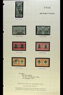 1926-7 DEFINITIVES FINE MINT & USED COLLECTION - Includes London Printing Mint Set & Pretoria Printing Used Set, All Val - Non Classés