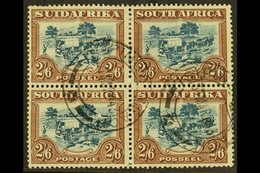 1930-44 2s6d Green & Brown, SG 49, Fine Cds Used BLOCK Of 4 Cancelled By Fully Dated "Isipingo Beach 31 Mar 43" Cds's, A - Non Classés