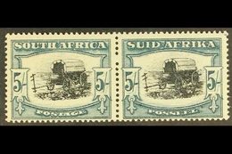 1933-48 5s Black & Blue-green, BROKEN YOKE-PIN VARIETY, SG 64ba, Never Hinged Mint. For More Images, Please Visit Http:/ - Sin Clasificación
