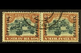 OFFICIALS 1930-47 2s6d Green & Brown, WATERMARK INVERTED, 21mm Spacing, SG O18aw, Minor Faults, Otherwise Fine Used, Cat - Ohne Zuordnung