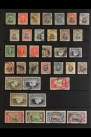 1924-64 ALL DIFFERENT USED COLLECTION. An All Different Used Collection Presented On Stock Pages With 1924-29 Admiral Se - Südrhodesien (...-1964)