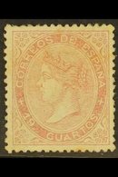 1867 19c Pale Rose Isabella, Perf 14, SG 102 Or Michel 83, Unused Without Gum, Cat £1500. For More Images, Please Visit  - Autres & Non Classés