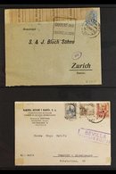 CENSORED COVERS 1915-45 Wonderful Collection With A Lovely Range Of Cachets And Specially Selected For Great Frankings,  - Autres & Non Classés