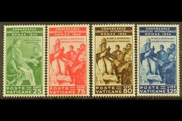 1935 25c To 1.25L Juridical Congress, Top Four Values, Sassone 43/6, Mi 47/50, Superb Never Hinged Mint (4 Stamps). For  - Autres & Non Classés