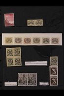 1945-60 INTERESTING SELECTION Presented On A Stock Page, Mint Or Never Hinged Mint With 1945 Dues Set Plus 1L  Pair Impe - Other & Unclassified